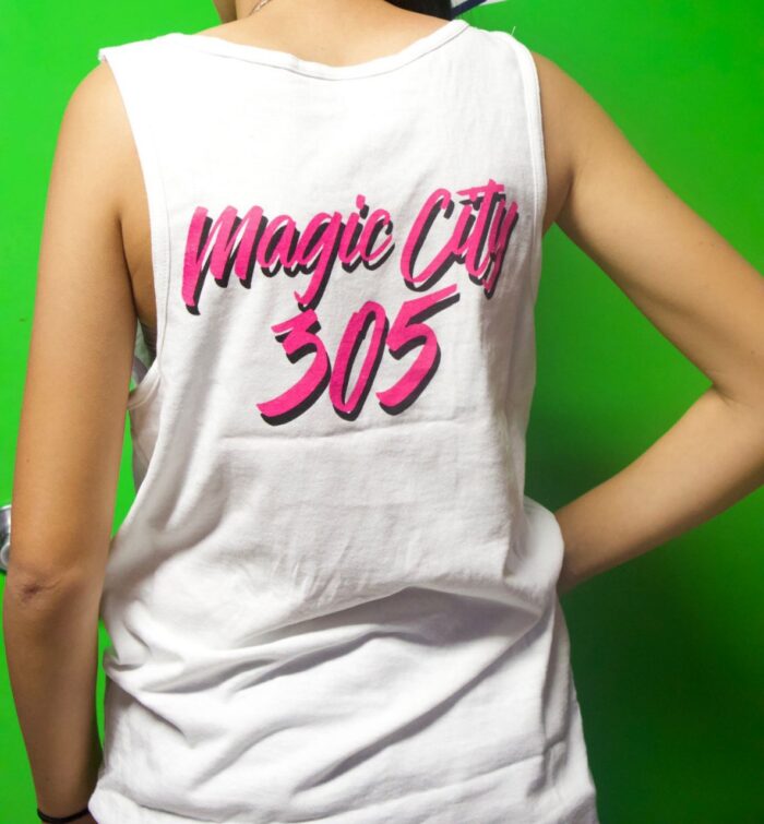 Magic City Tank Top in White - Image 2